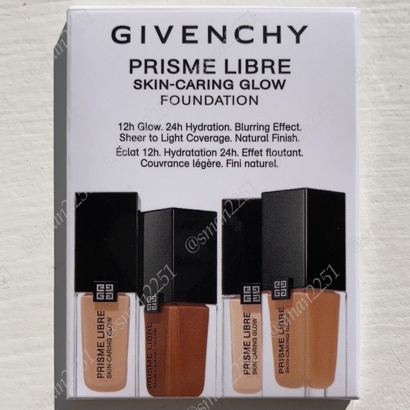 🎉HP🎉💖NEW!💖Givenchy Prisme Libre Skin-Caring Glow Foundation SEALED! - Picture 1 of 15